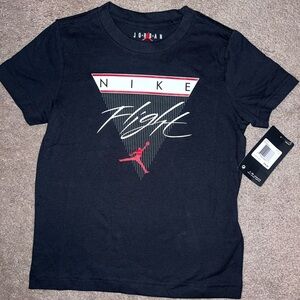 Jordan T-shirt, NWT, Boys, Black, 6-7